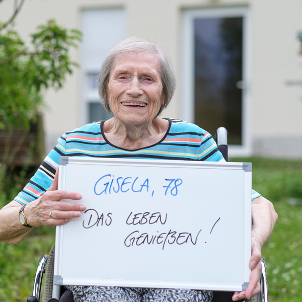 ProCurand Pflegestift St. Ulrich Seniorin Gisela 78
